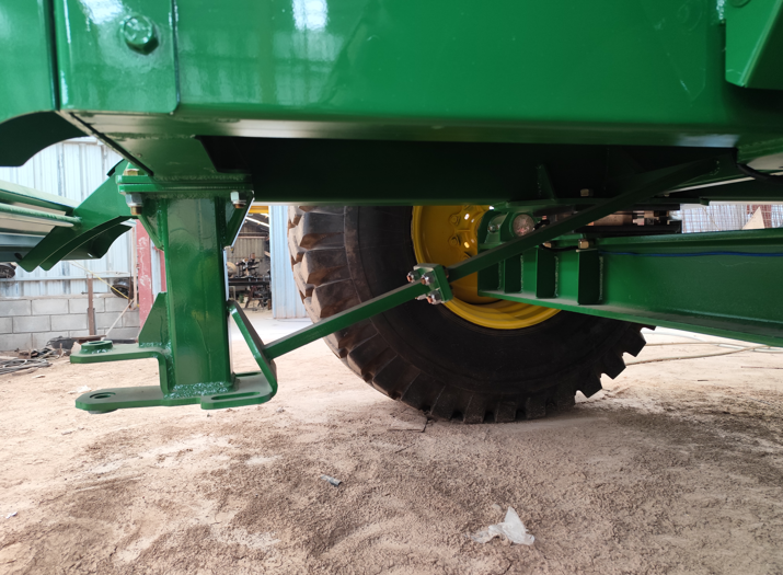 Enganche posterior reforzado de alta resistencia.